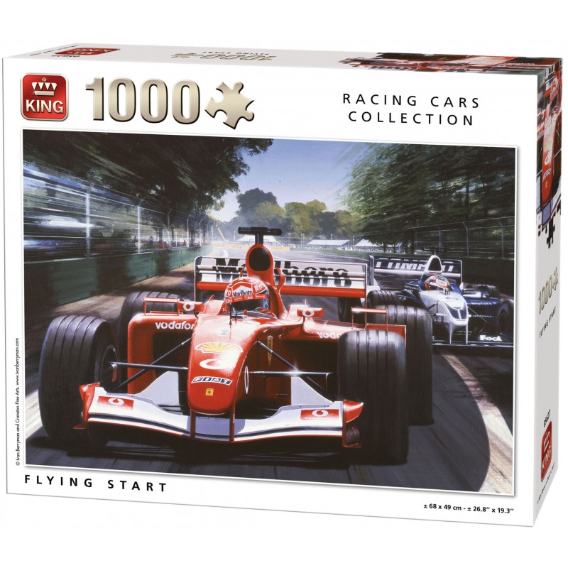 Puzzle 1000 pièces - Départ Formule 1