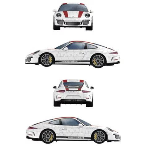 PUZZLE 3D 108 PIECES PORSCHE 911 R