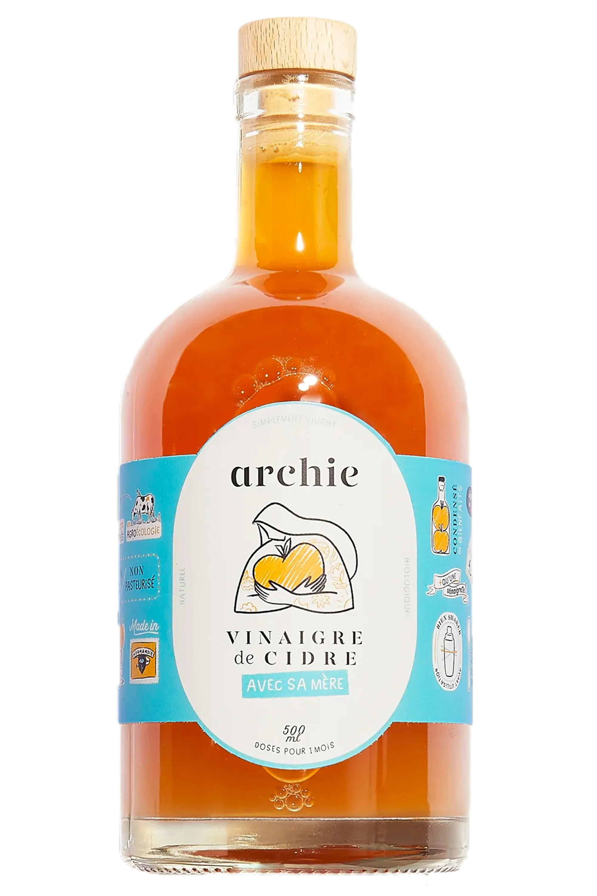Archie Vinaigre de cidre bio-500 ml