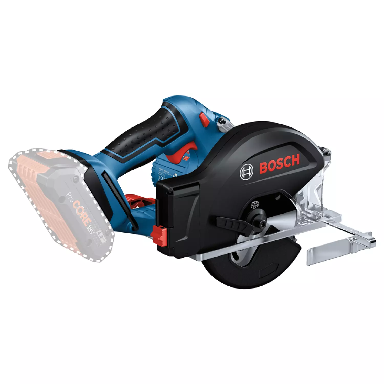 Bosch GKM 18V-50 18V Li-ion Accu cirkelzaag body - 136 mm