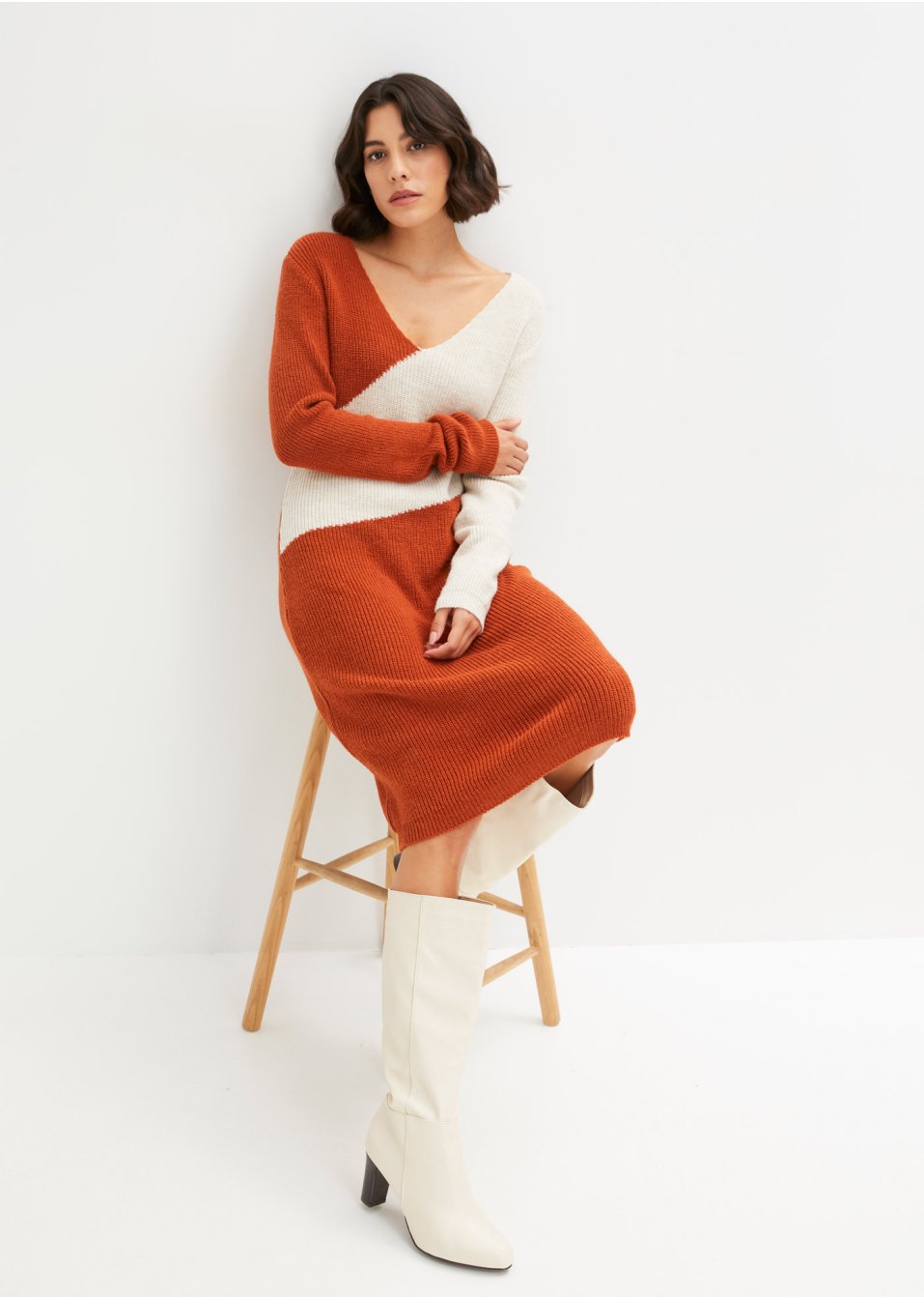 Robe en maille