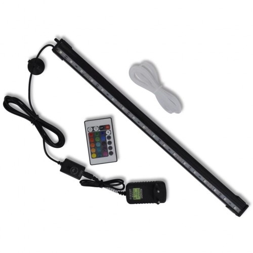 Luz LED multicolorida para aquário
