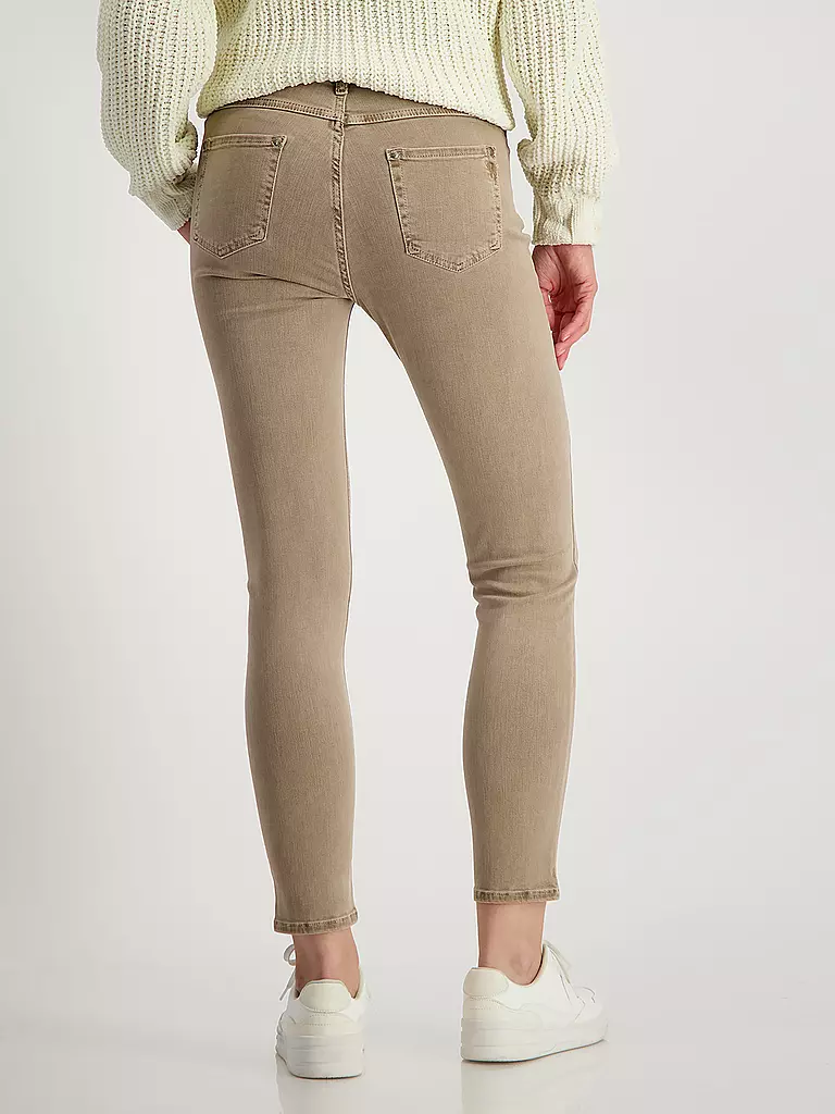 MONARI Jeans Skinny Fit  hellbraun