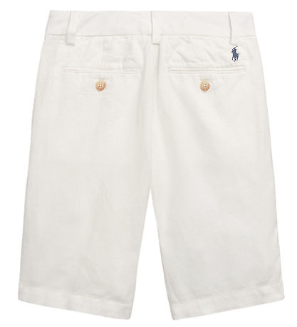 Polo Ralph Lauren Shorts - Leinen- Preppy - Weiß