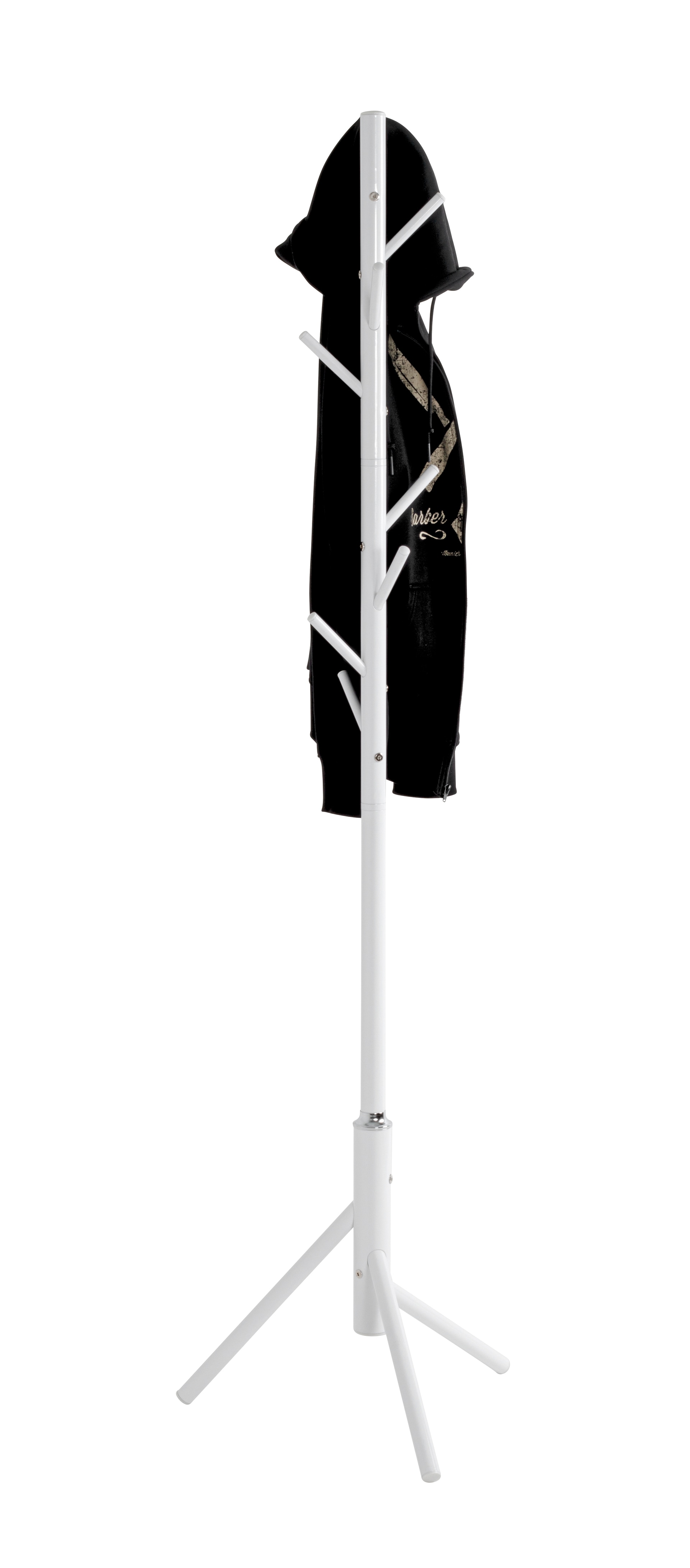 Garderobenständer 48 x 173 cm weiß