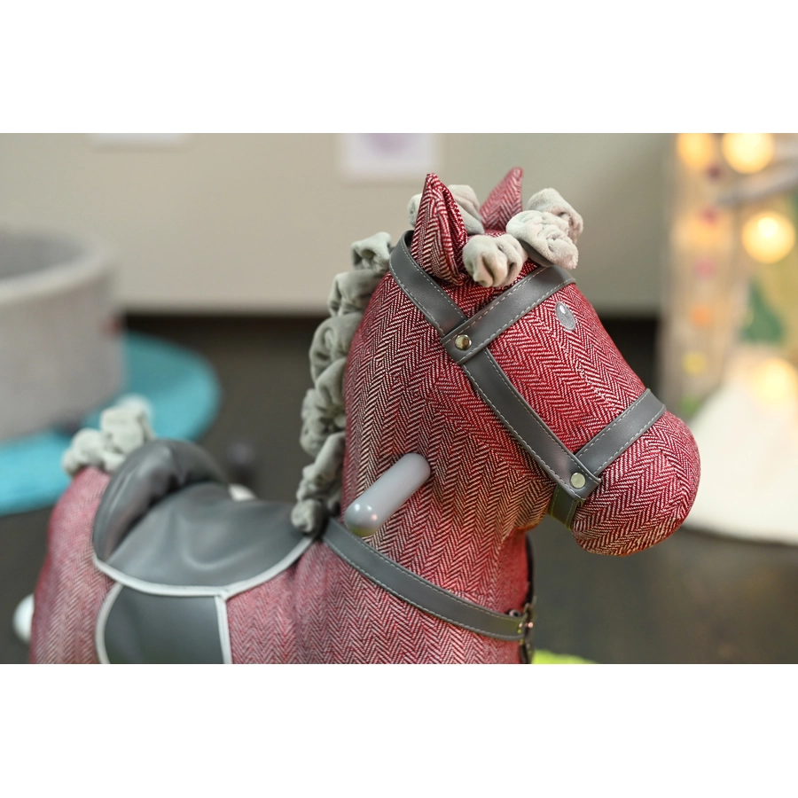 knorr toys® Schaukelpferd Pink horse rot