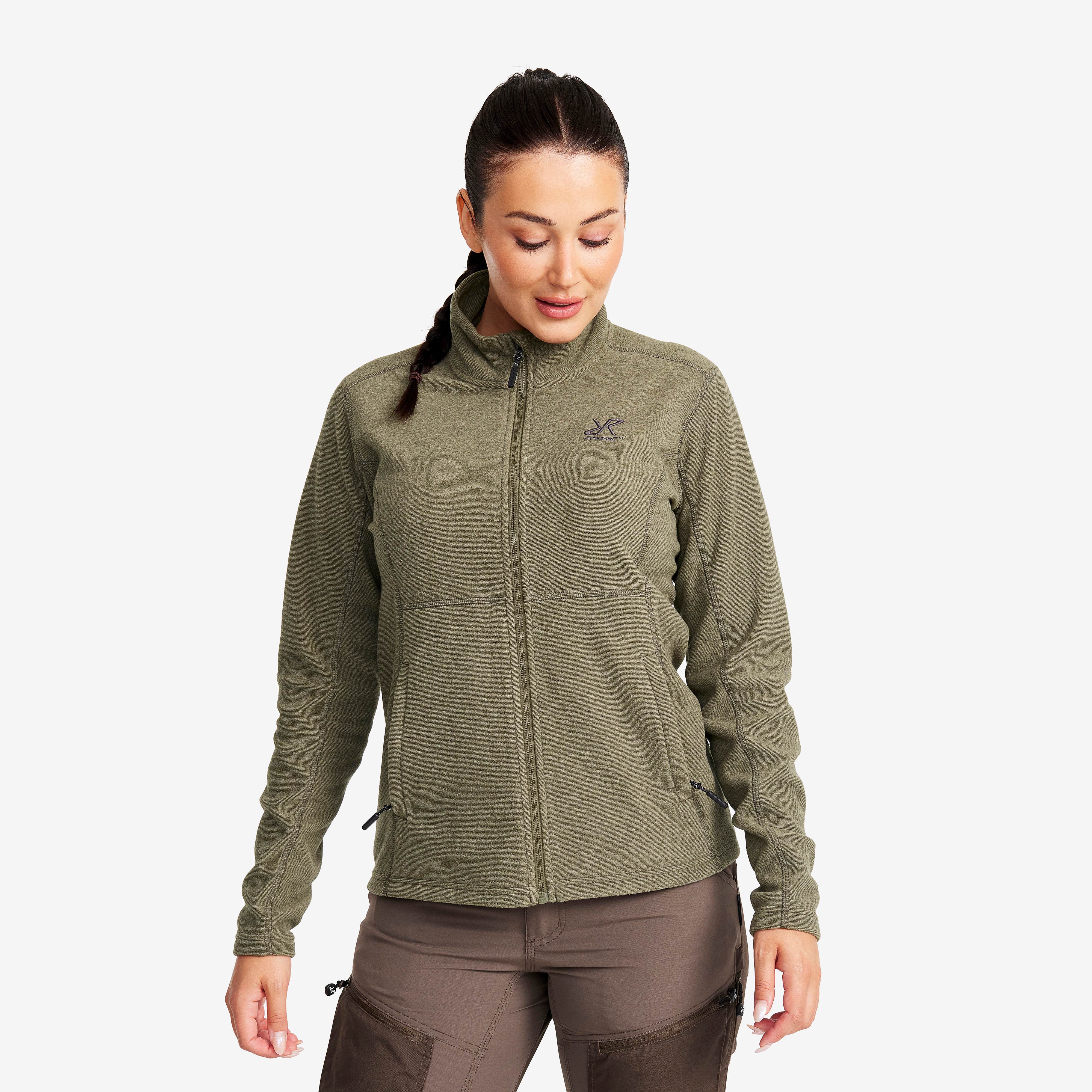 Essential Full-zip Fleece Dame Grape Leaf