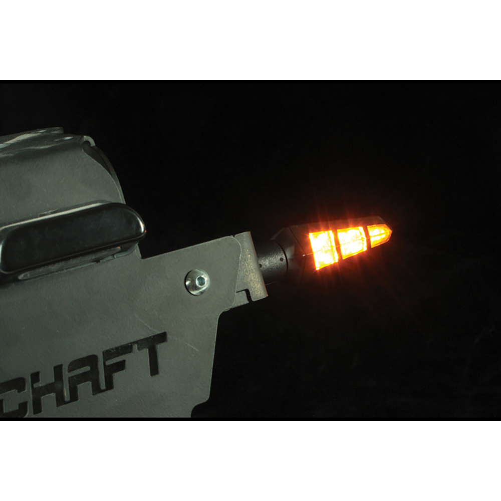 Chaft - Clignotants LED Harvest Noir / Fumé
