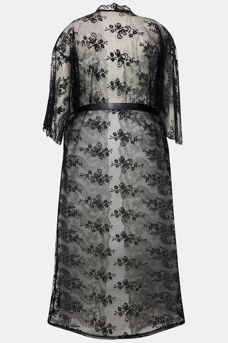 Kimono, Spitze, wadenlang