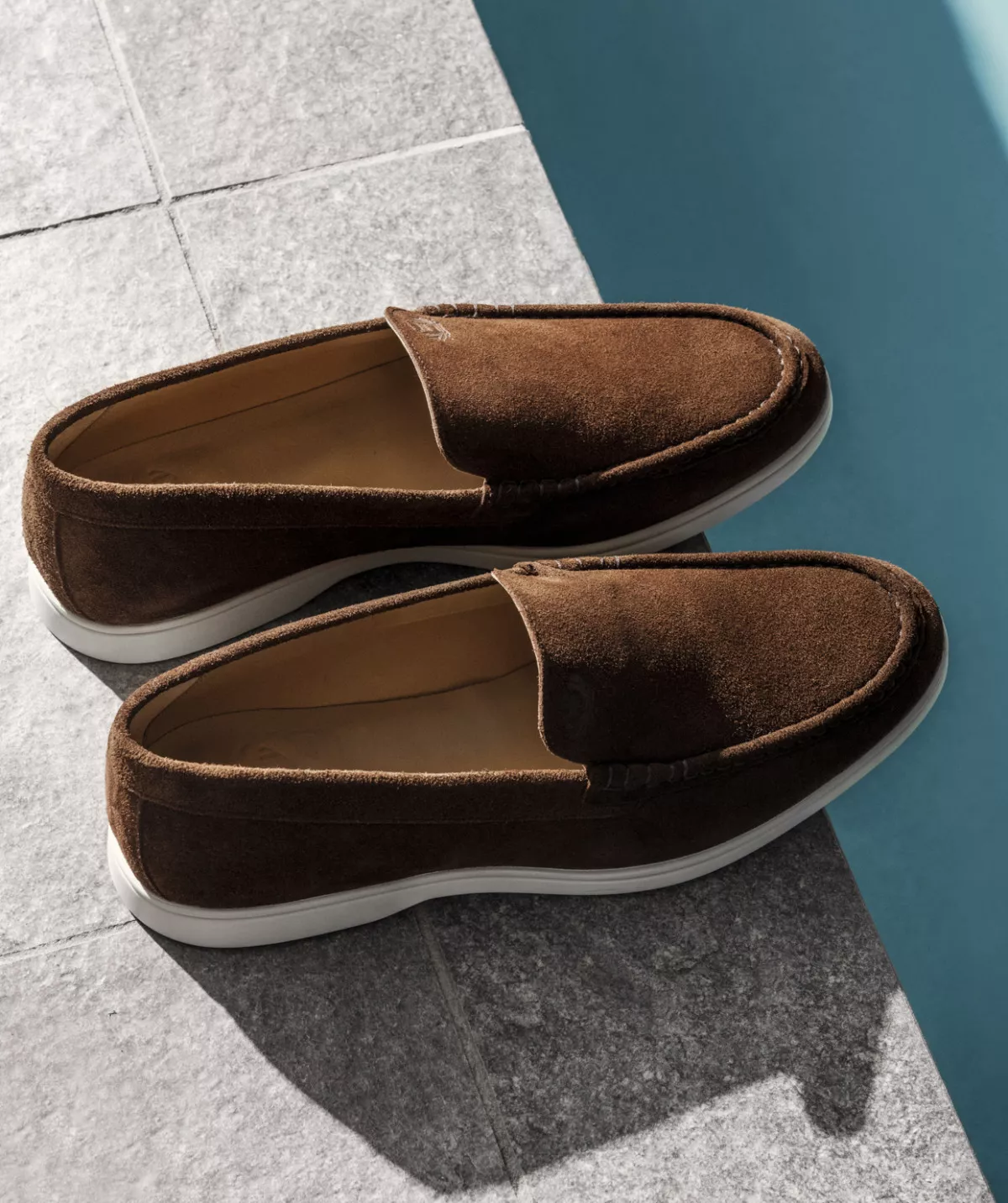 Mocassin MONACO Daim Marron