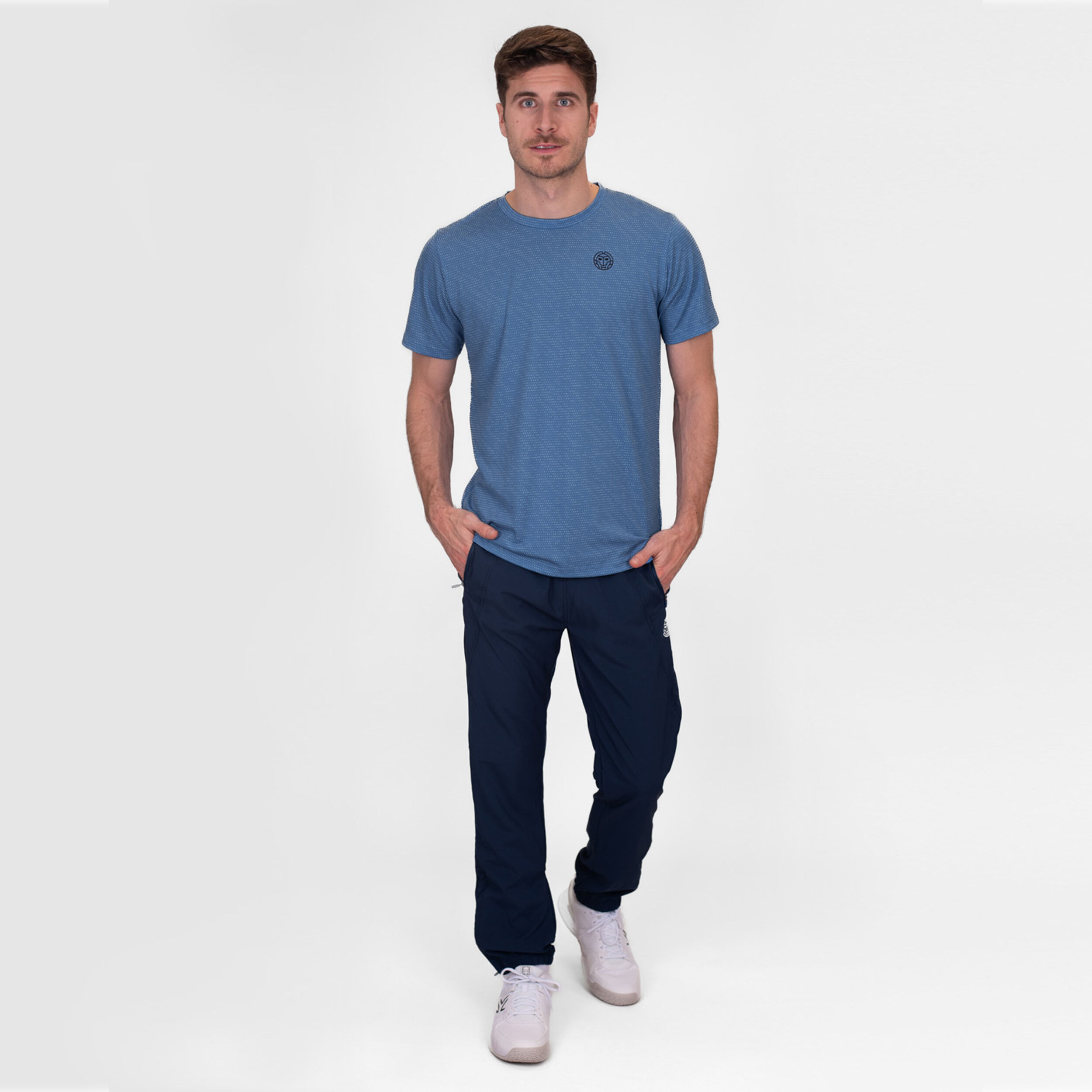 BIDI BADU Crew Pantalon Survêtement Hommes - Bleu Foncé