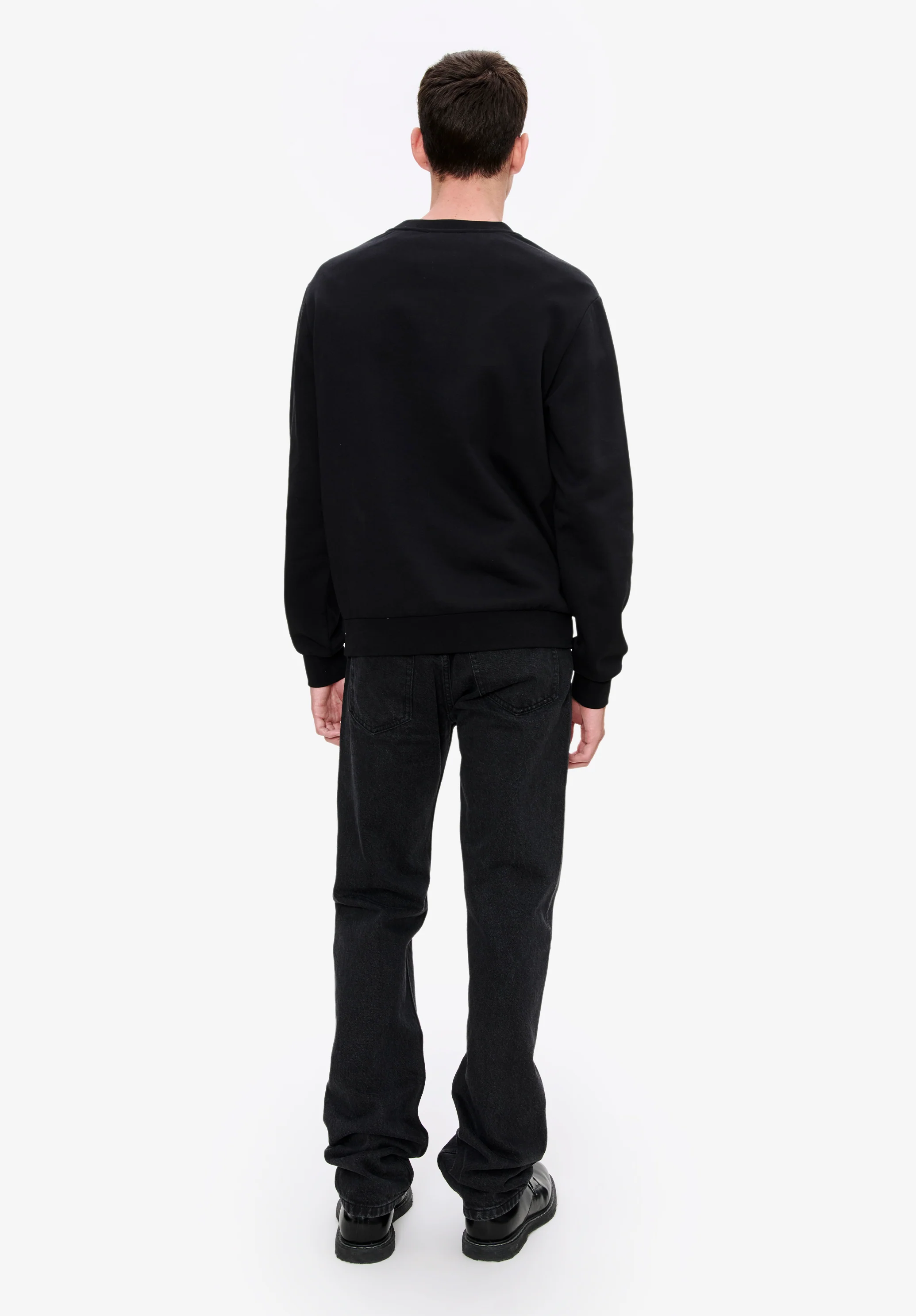 sweat standard rue madame - GOTS - Noir/blanc