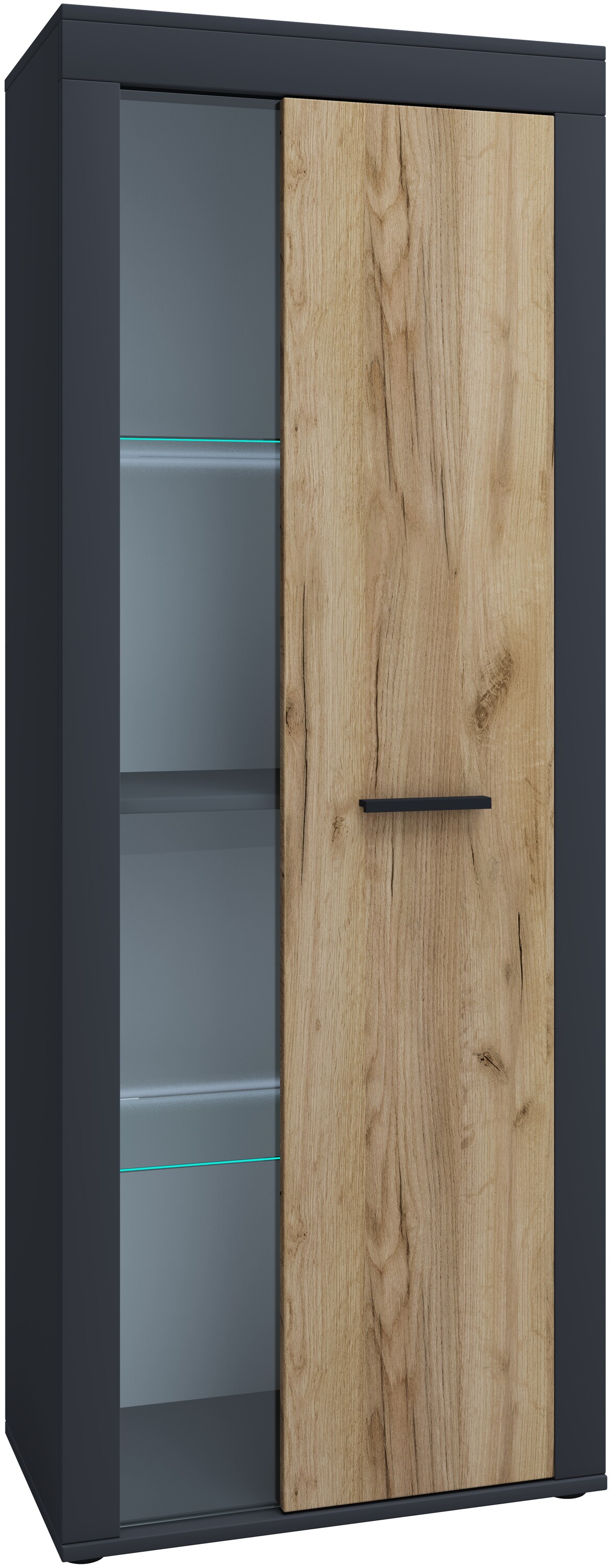 VCM 4-tlg. TV Lowboard Fernsehschrank Schrankwand Wohnzimmer Anbauwand Wohnwand Usilo L