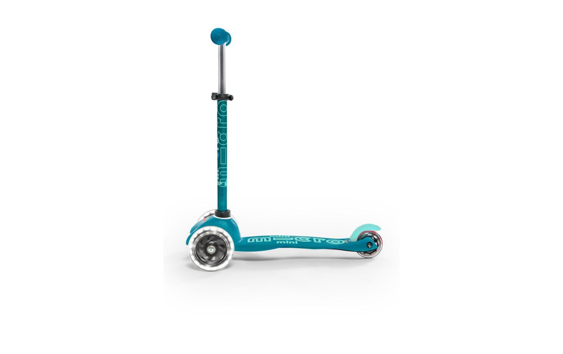 Kickboard Mini Micro Deluxe Aqua (LED)Kickboard
