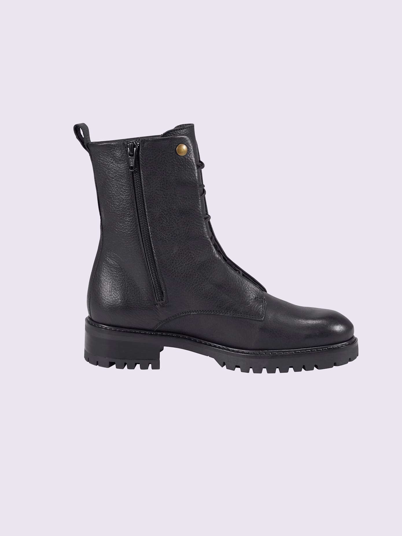 Bottines cuir nappa de vache