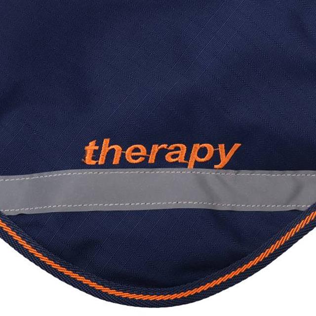 Hondendeken Bucas Therapy Donkerblauw-oranje