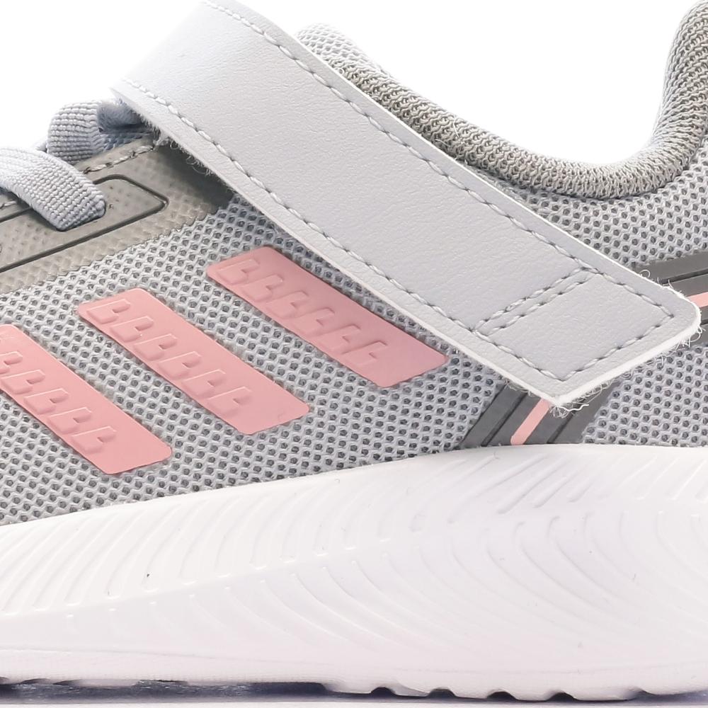 Adidas Baskets Grises Fille Adidas Runfalcon 2.0