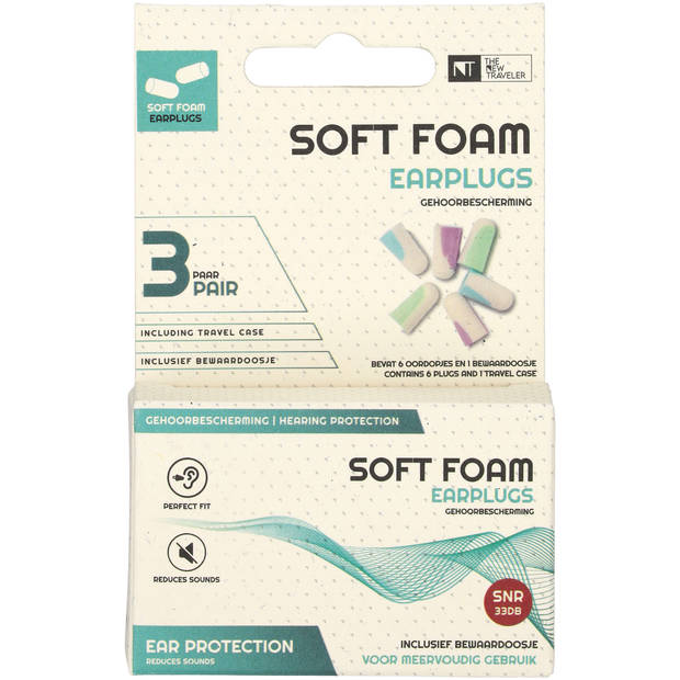 Oordoppen soft foam