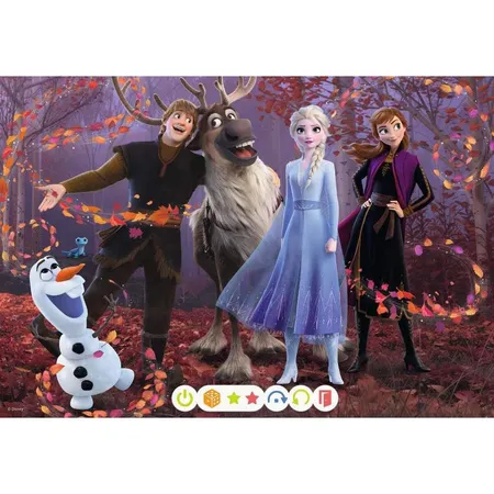 Ravensburger tiptoi Puzzle für kleine Entdecker: Disney Die Eiskönigin
