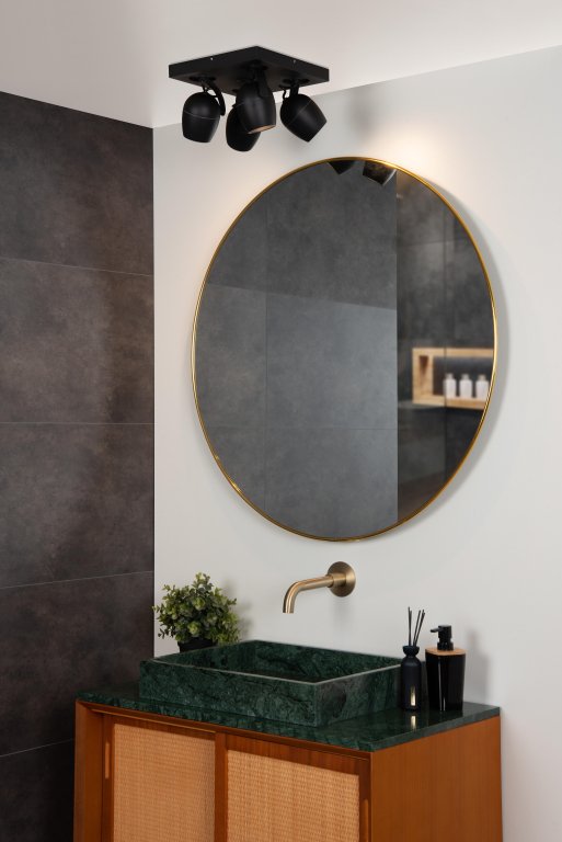 Lucide Preston 4 spot badkamer IP44 wit