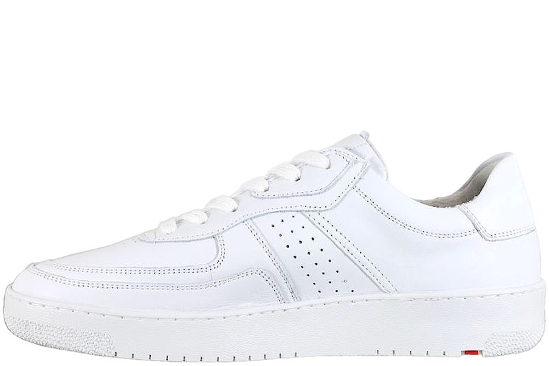 LLOYD AREL SNEAKERS I HVIDT GLAT SKIND