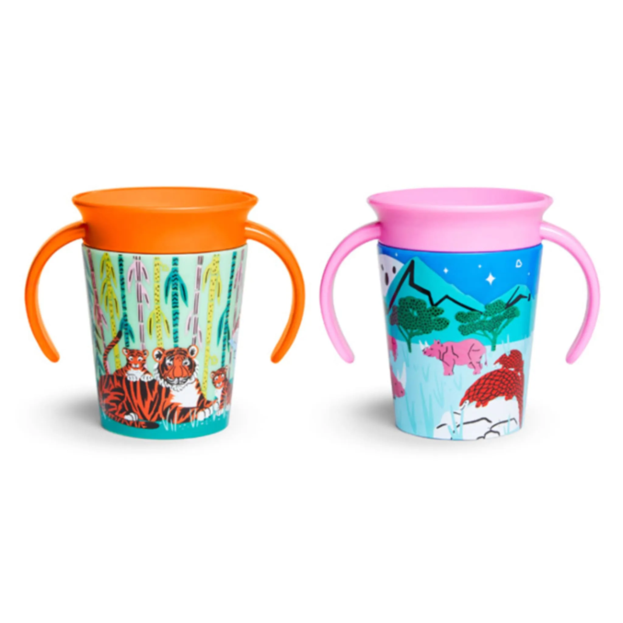 Munchkin Verre Miracle® 360° WildLove 6oz Paquet de 2