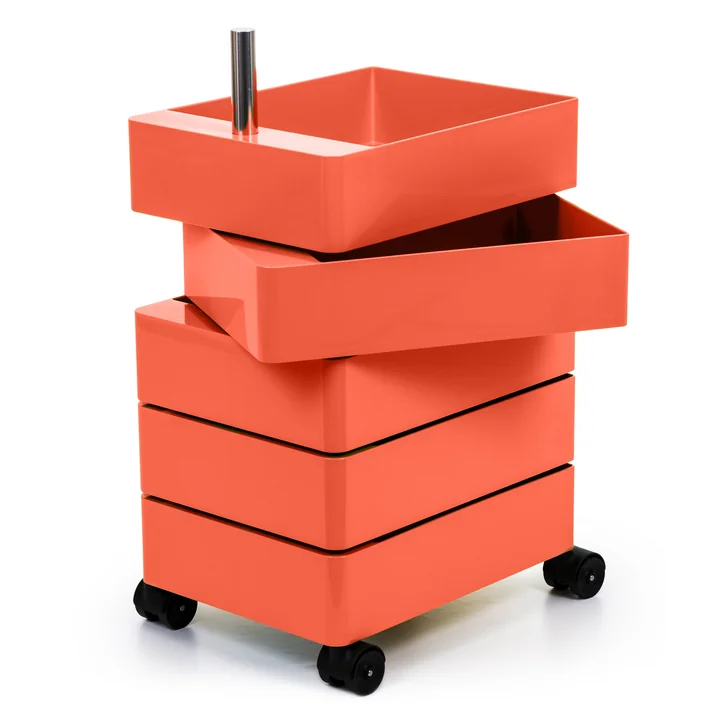 Magis - 360° Container 5 Fächer, rosa