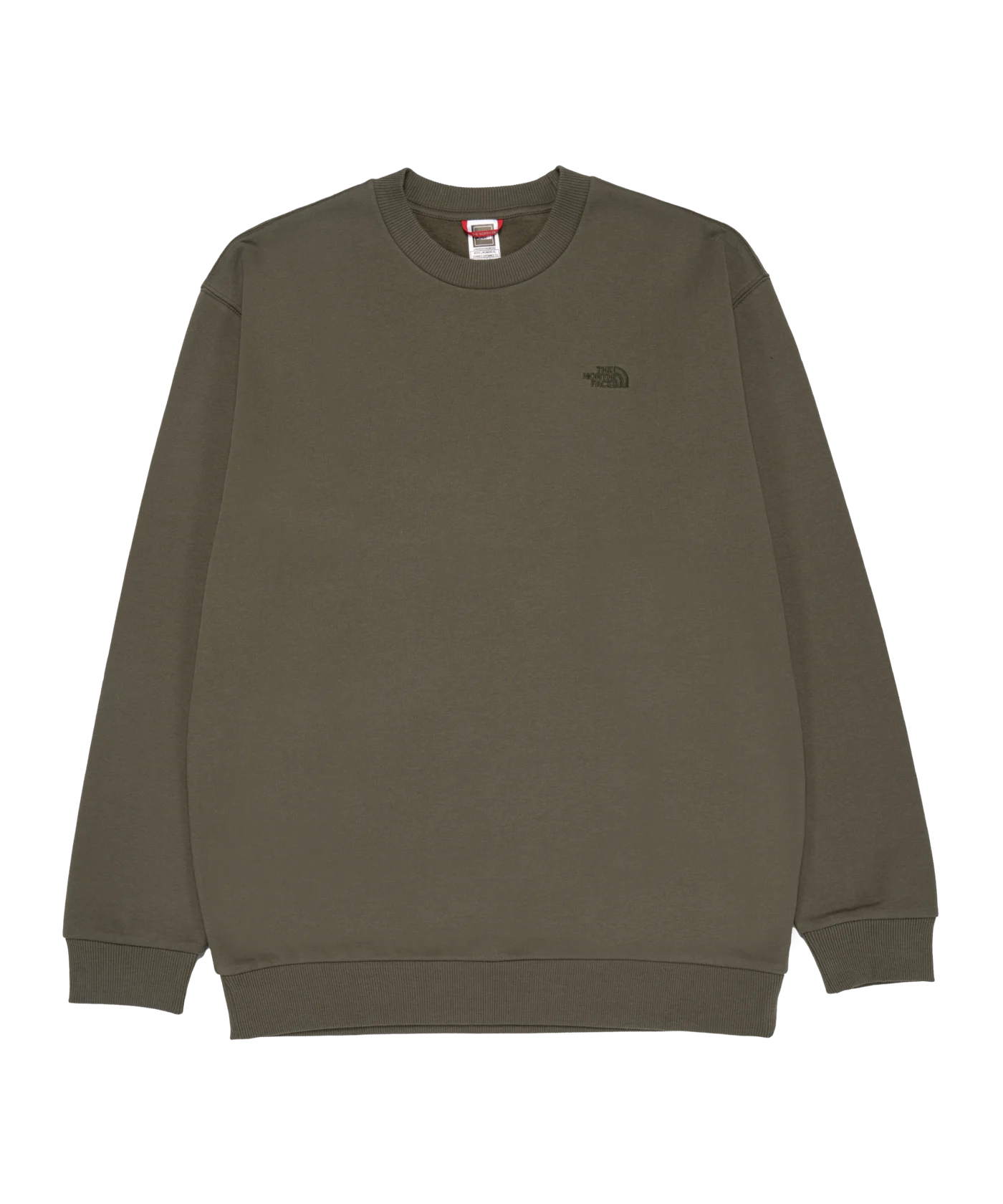 The North Face Oversized Crew Sweatshirt Grün