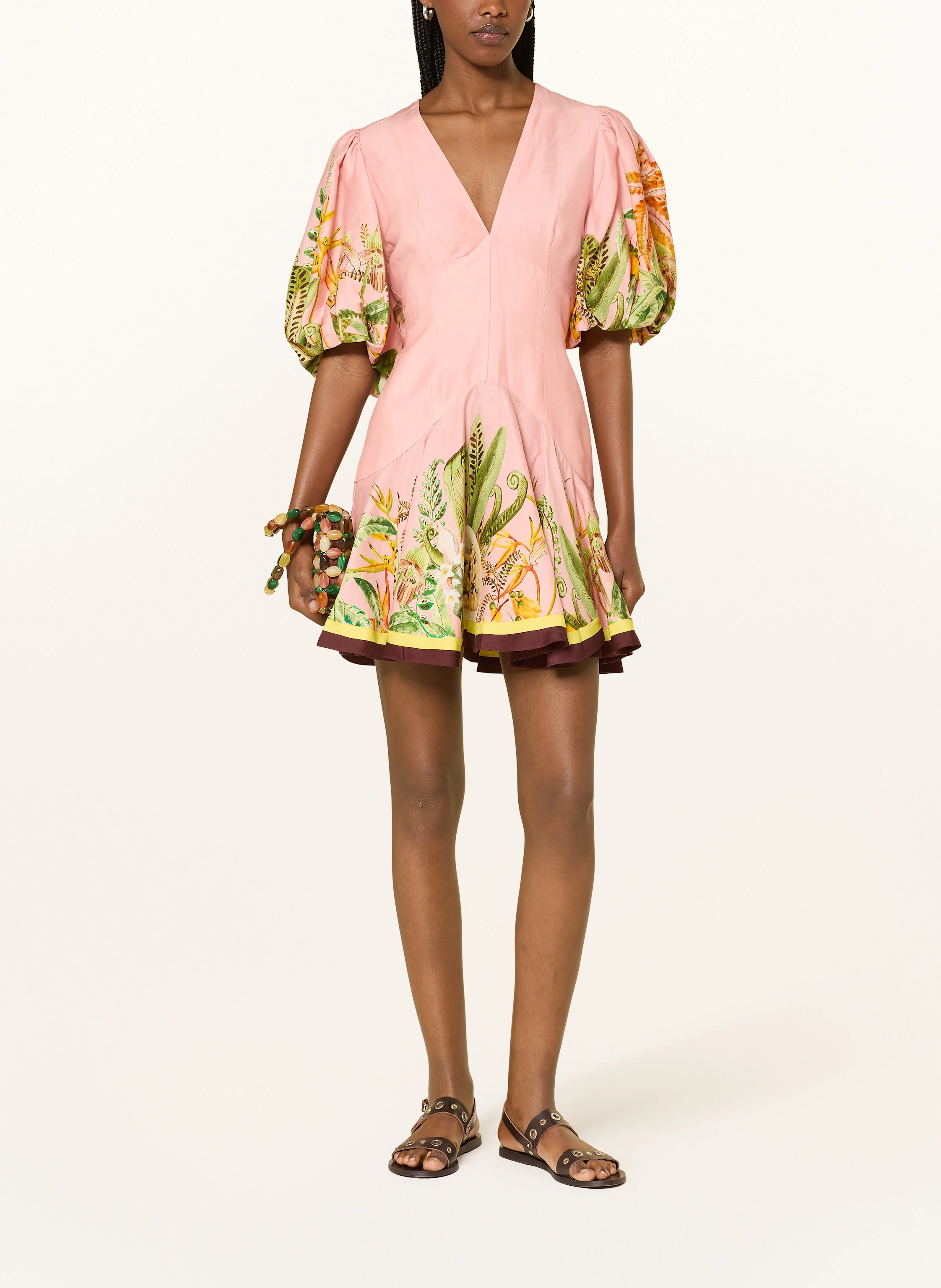 ALÉMAIS Kleid PAPAYA
