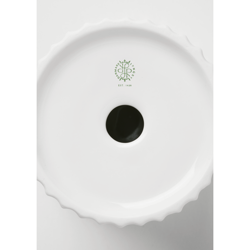 Lyngby Porcelæn Tura Bloklys Lysestage, Hvid