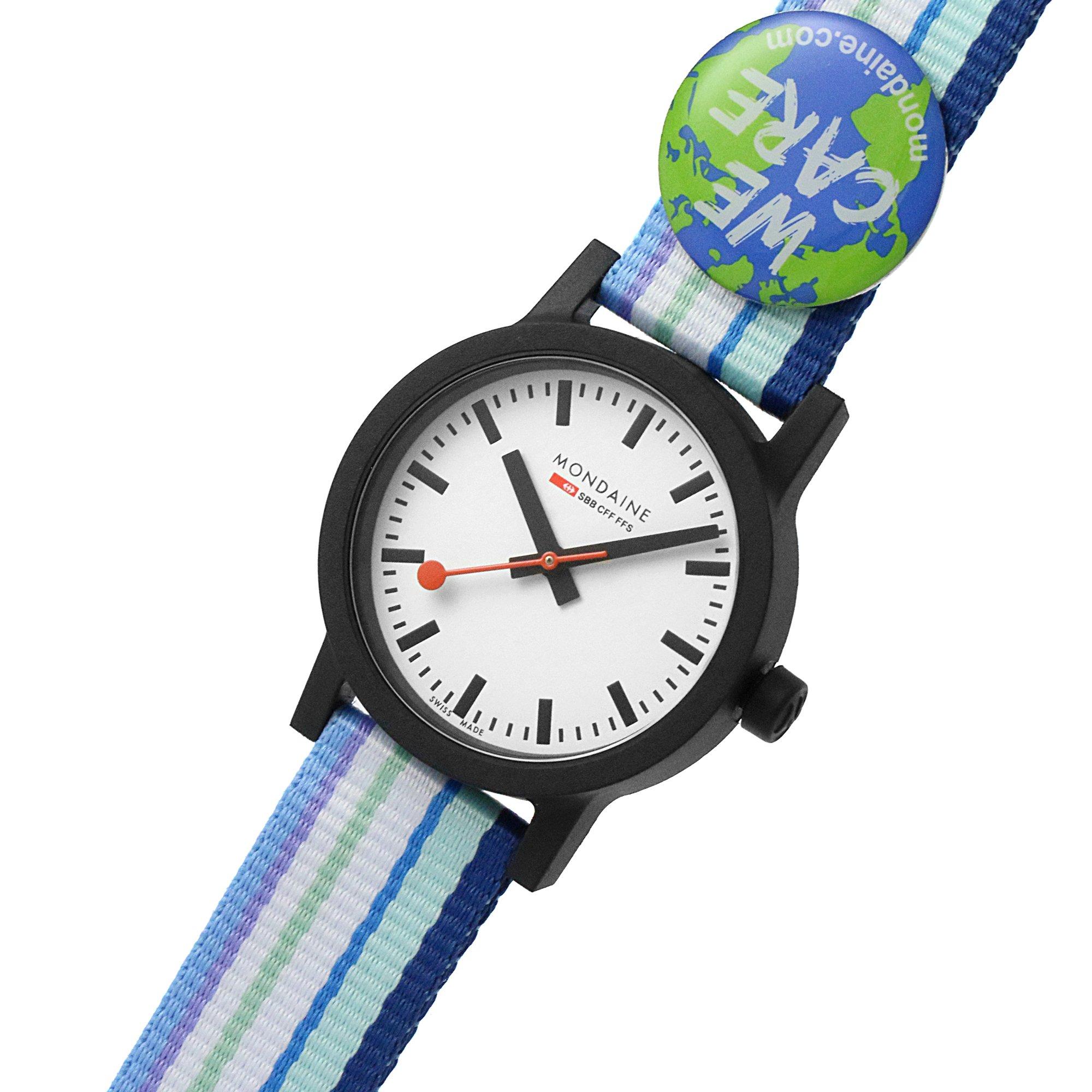 Mondaine Essence Plastic/resin Classic Analogue Quartz Watch