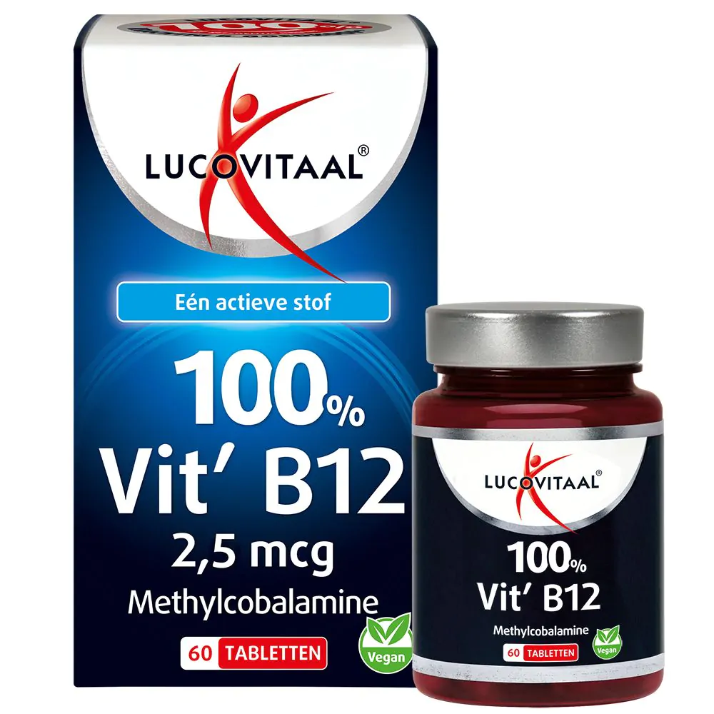 Vitamine B12 100% 60 tabletten