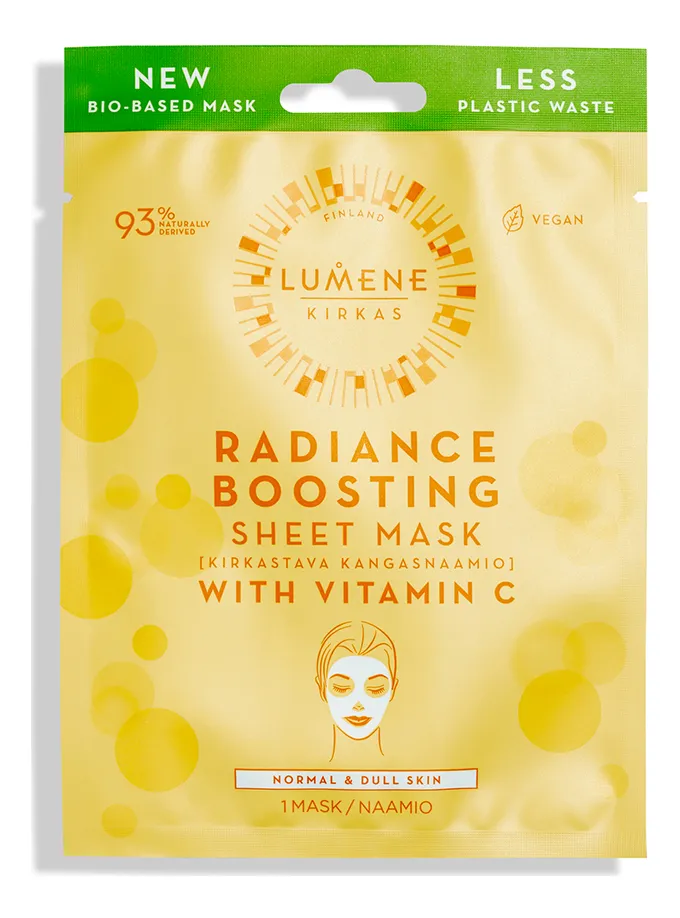 Lumene Radiance Boosting Sheet Mask - 1 stk.