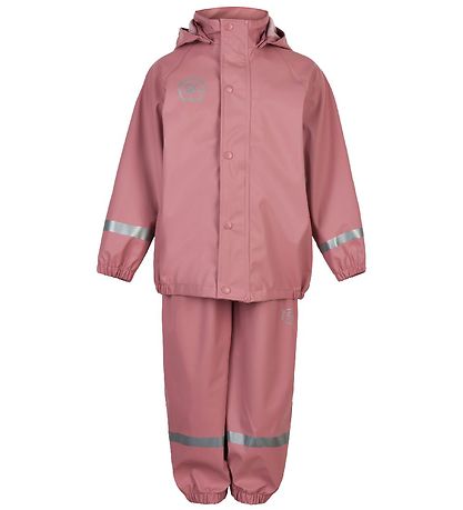 Color Kids Regenkleidung m. Träger - PU - Alt Rose