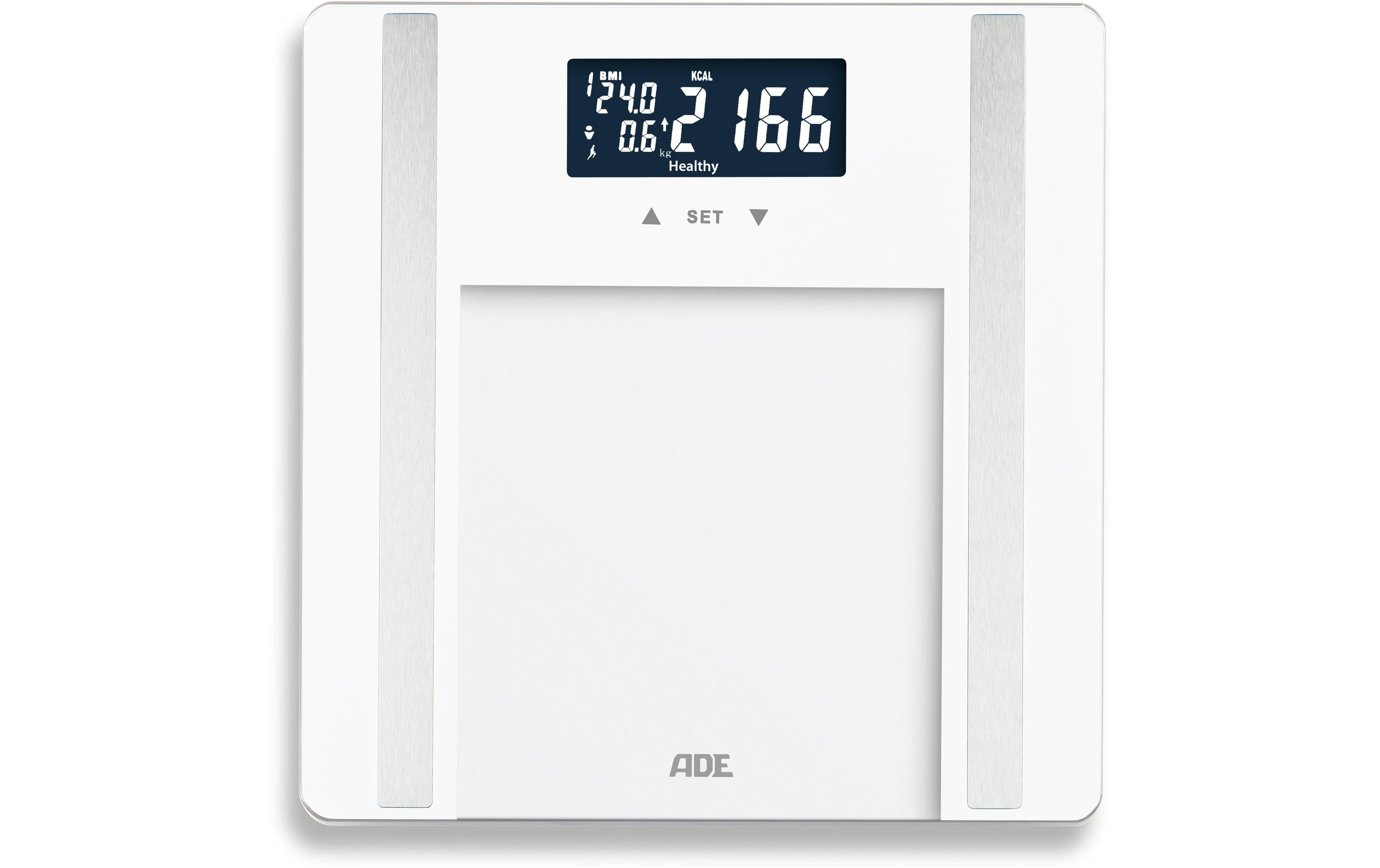 Körperanalysewaage Ines WeissDigitale Körperfettwaage bis 200 kg