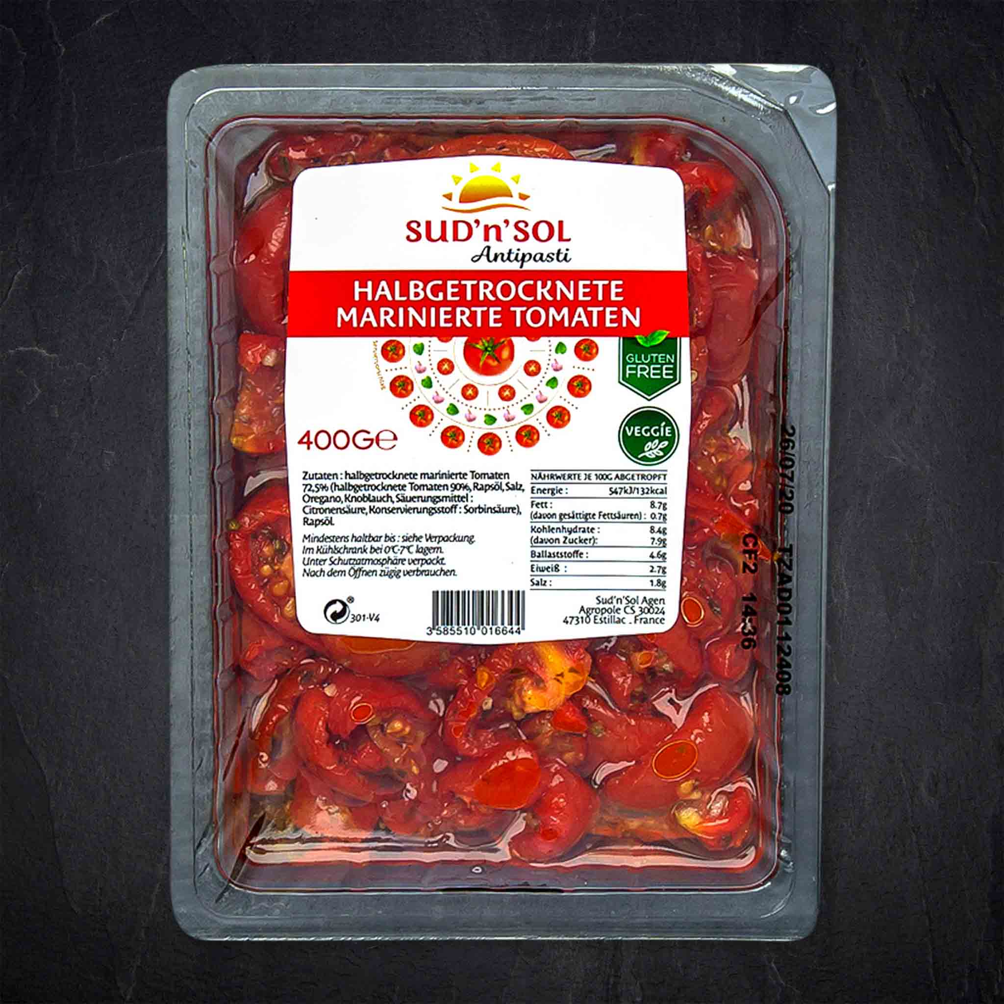 Halbgetrocknete Tomaten