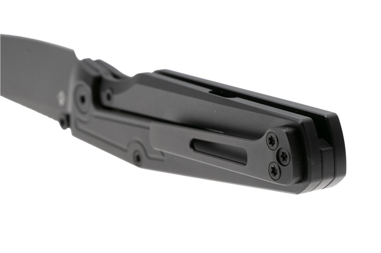 Flytanium Concourse 1446 Black 14C28N, Black Titanium zakmes, Demeter Designworks design