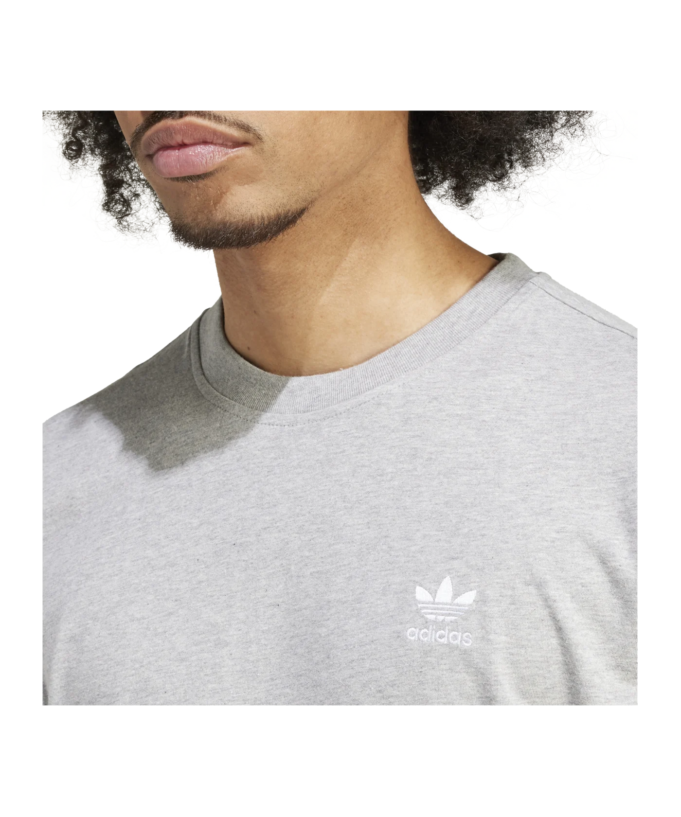 adidas Originals Essentials Trefoil T-Shirt Grau