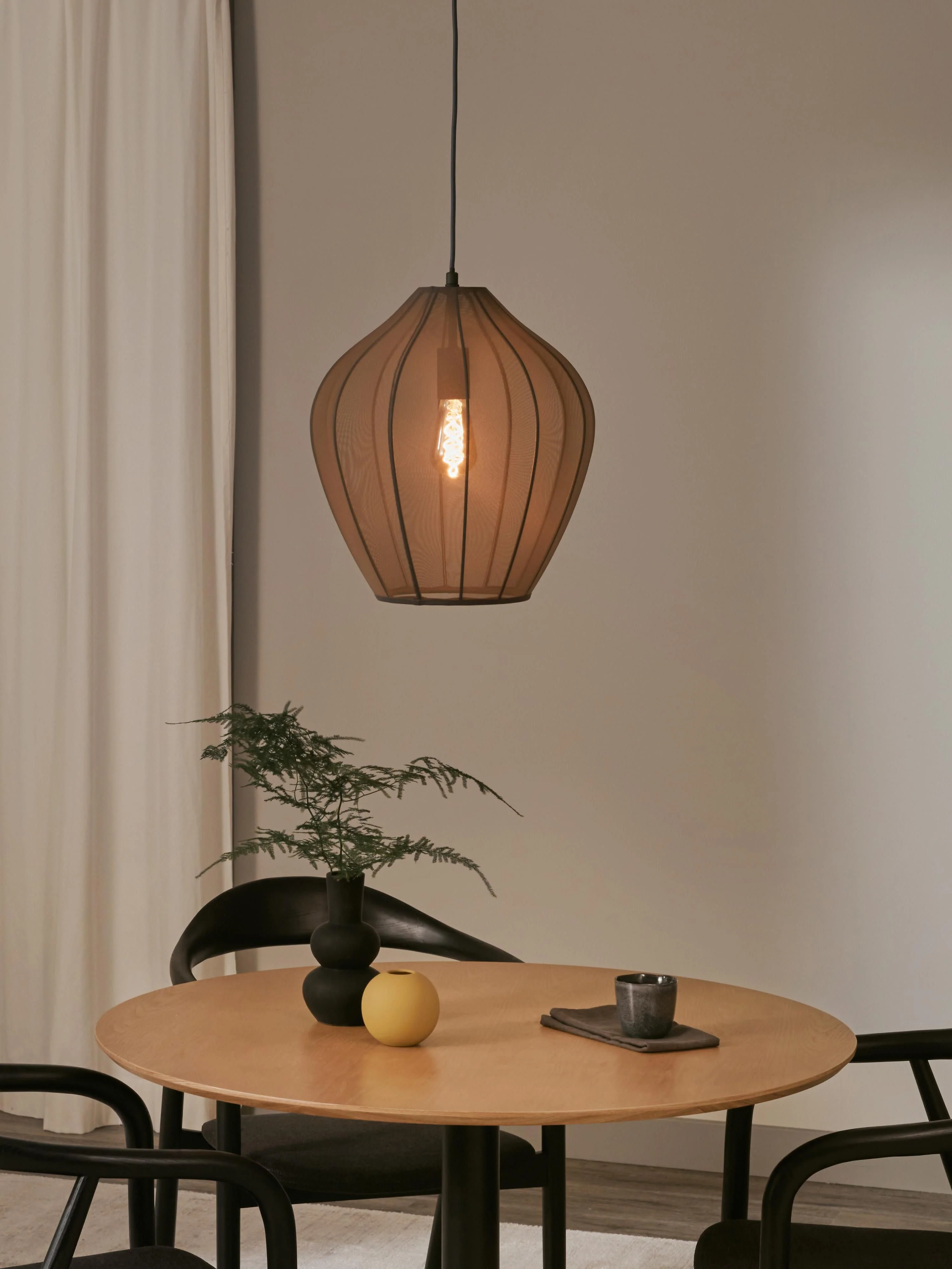 Hanglamp Beau van netstof
