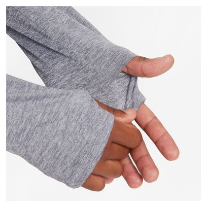 Haut Thermique à capuche Nike Dri-Fit UV Element Gris