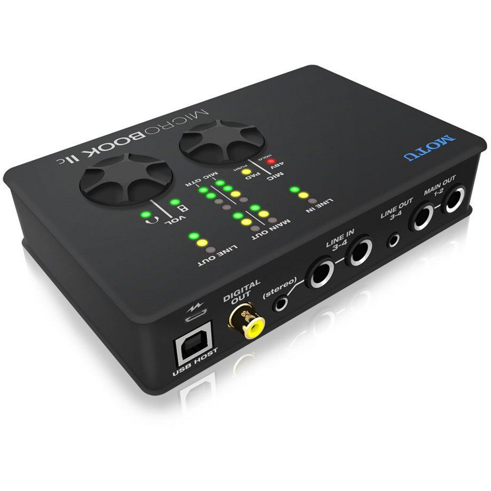 Motu IIc Microbook audio interface