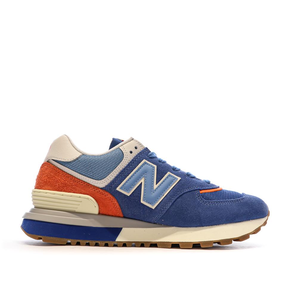 New Balance Baskets Bleu/Orange Homme New Balance 574