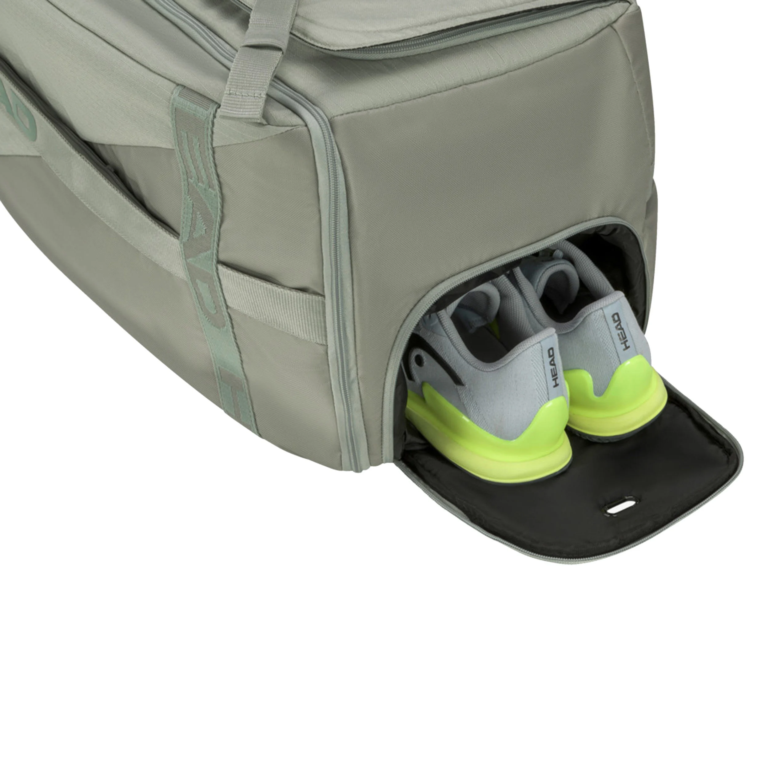 HEAD Pro Duffle L Sac De Sport - Mint, Jaune Lemon