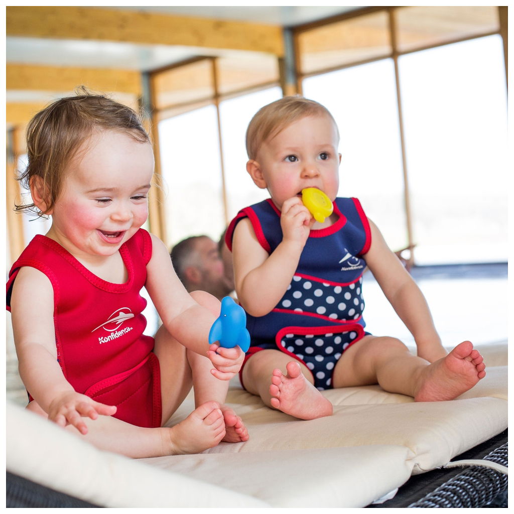 KonfidenceKonfidence   Baby Neoprenanzug Meerestiere pink 12-24M