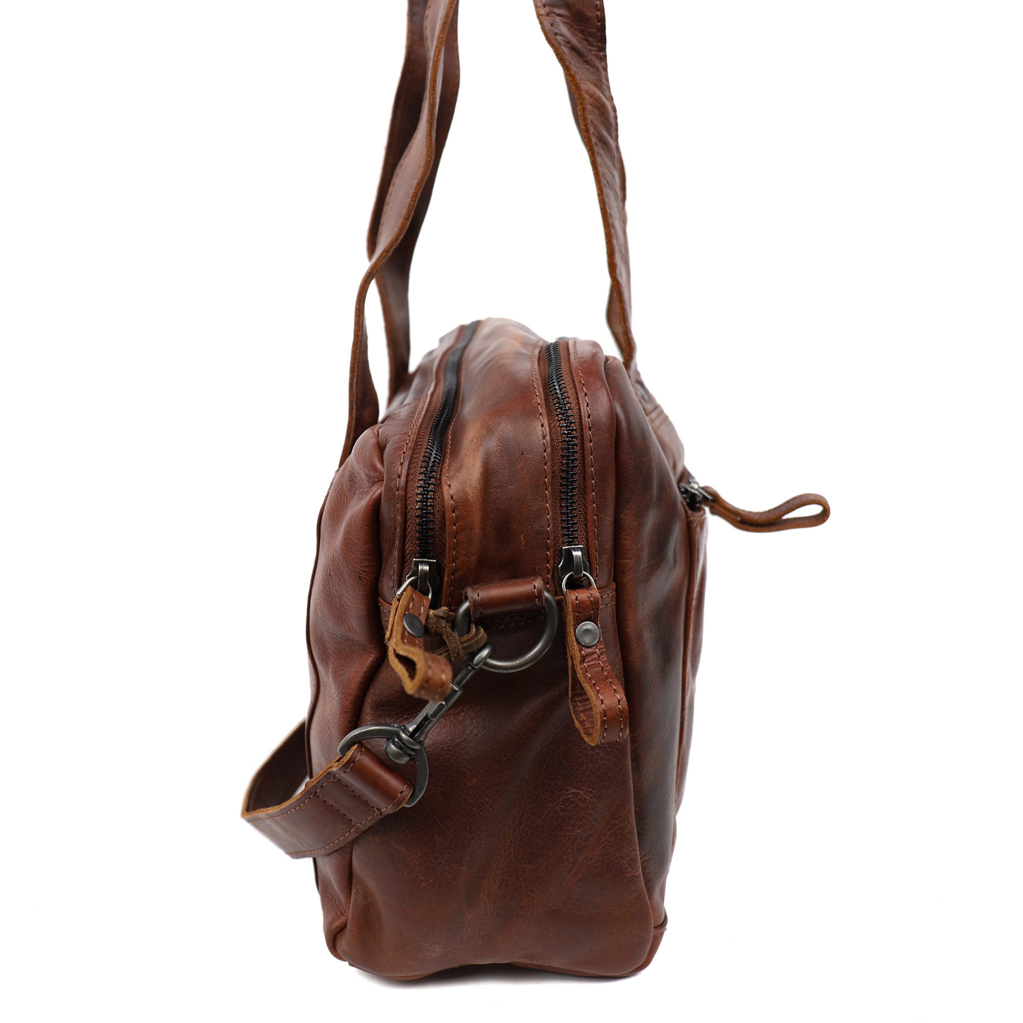 Bear Design By Maaike Hand/ Schoudertas Isabella Cognac BM2267