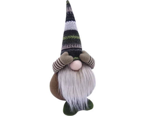 Kerstman Lafiora H 32cm blauw
