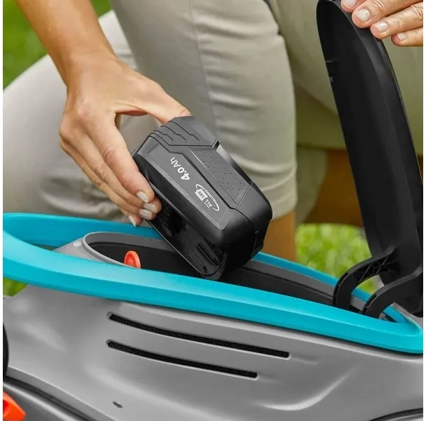 Gardena Batteridrevet plæneklipper PowerMax 32/18V, solo - SOLO