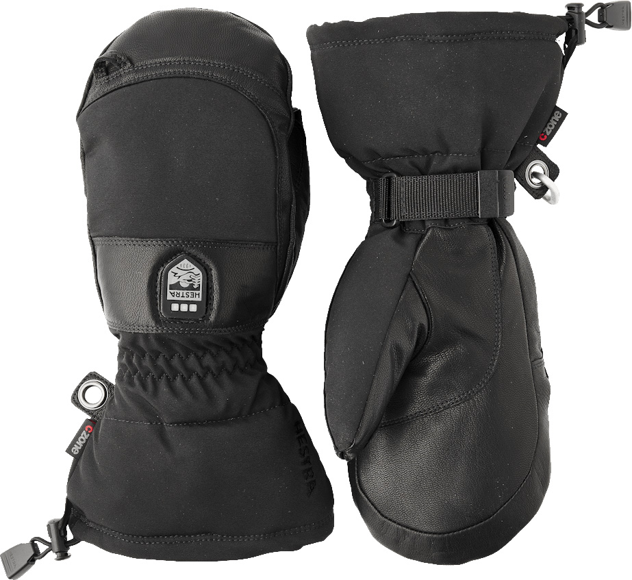 Heater Gauntlet Mitt Black/Black