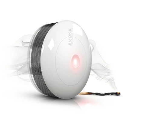 Fibaro rookmelder met temperatuursensor - Compatibel met SMART HOME van hornbach EN14604:2002