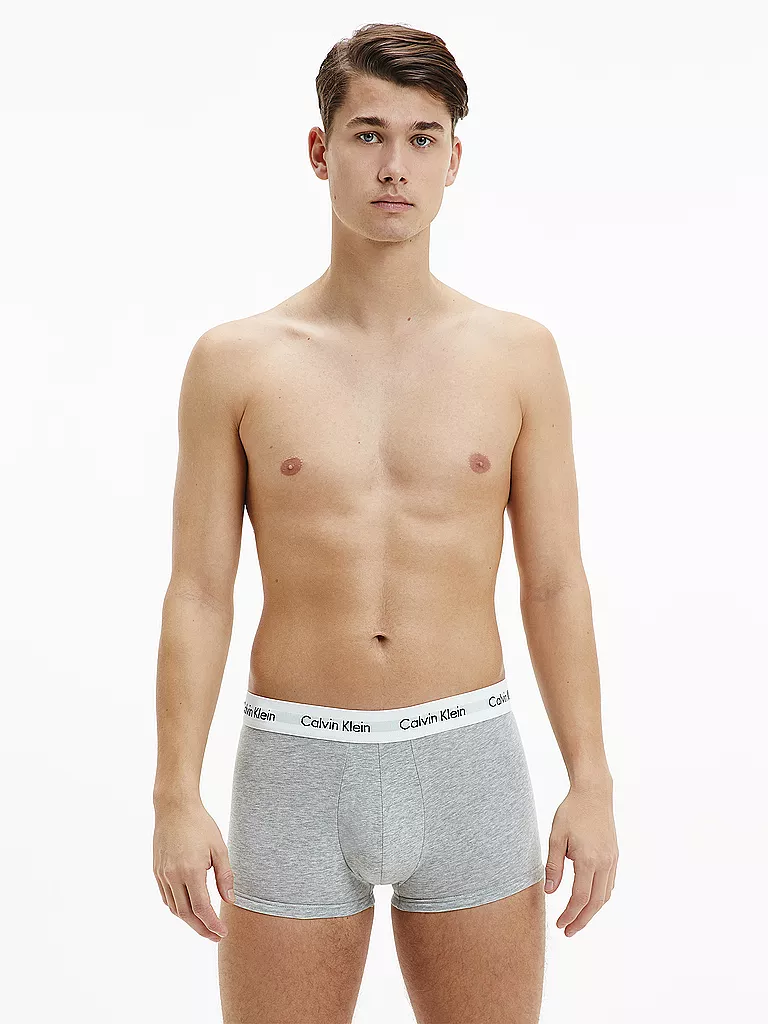 CALVIN KLEIN Pants 3er Pkg 998 hellgrau